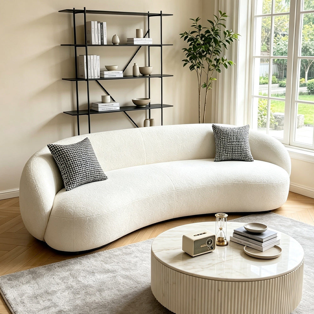 Irregular Curved Sofa