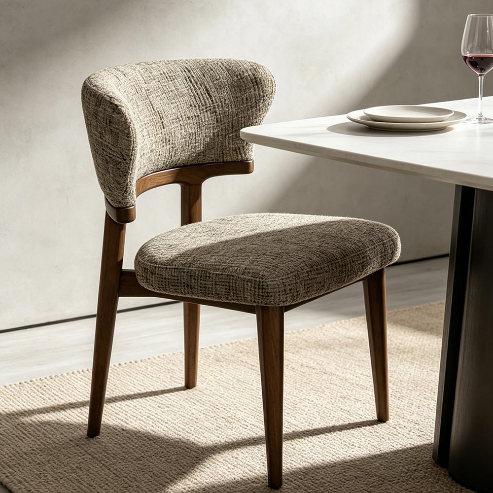 Upholstered Fabric Dining Chair