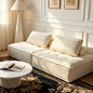 Modern Teddy Fabric Sectional Sofa