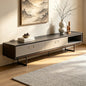 Modern Minimalist TV Stand With 2 Drawers