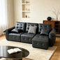 Modern Leather Electric Recliner Sofa