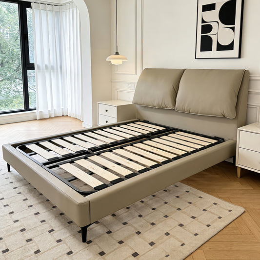 Elephant's ears Leather Bed Frame