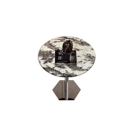 Natural Marble Stainless Steel Leg Cabinet