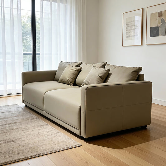 2.1M Cat Paw Leather Sofa