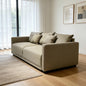 2.1M Cat Paw Leather Sofa