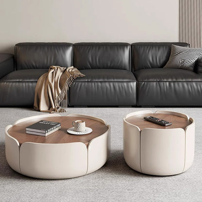 Vintage Round Petal Coffee Table