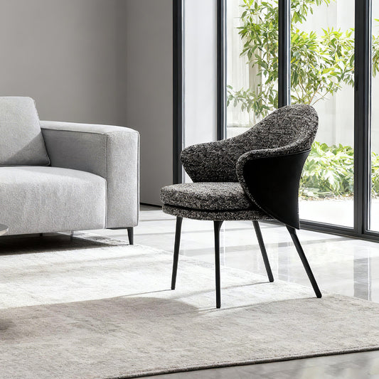 Embracing Linen Dining Chair