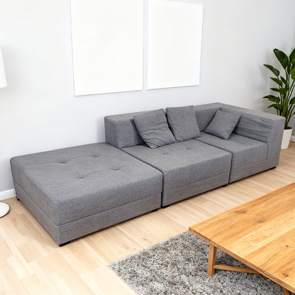 Modular Freedom Compressible Sectional Sofa