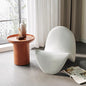 Modern Minimalist Tongue Shaped Accent Chair