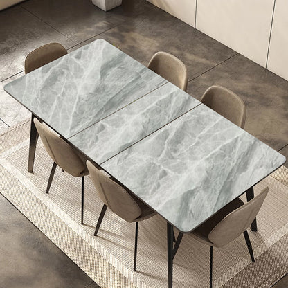 Extendable Slate Top Dining Table