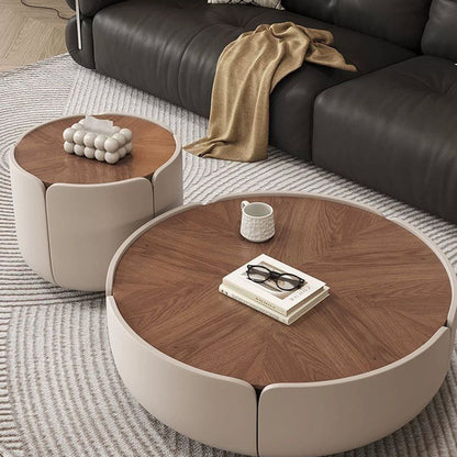 Vintage Round Petal Coffee Table