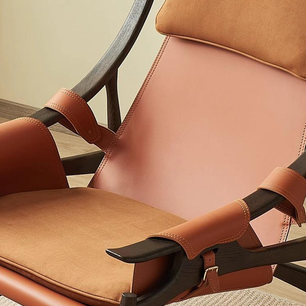 Leisure Lounge Chair with Ottoman