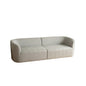 Straight-line Linen Fabric Sofa