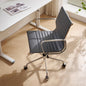 Ergonomic Black Leather Study Chair