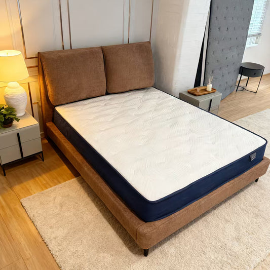 Chenille Elephant Ear Bed Frame