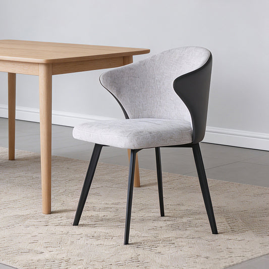 Modern Curved Back Dining Chair