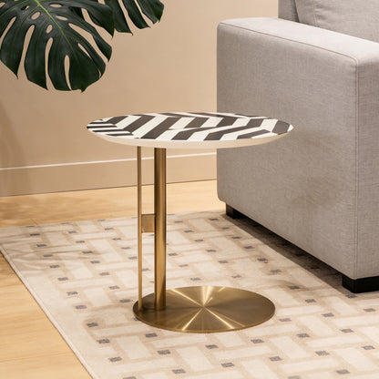 Tempered Glass Round Cabinet