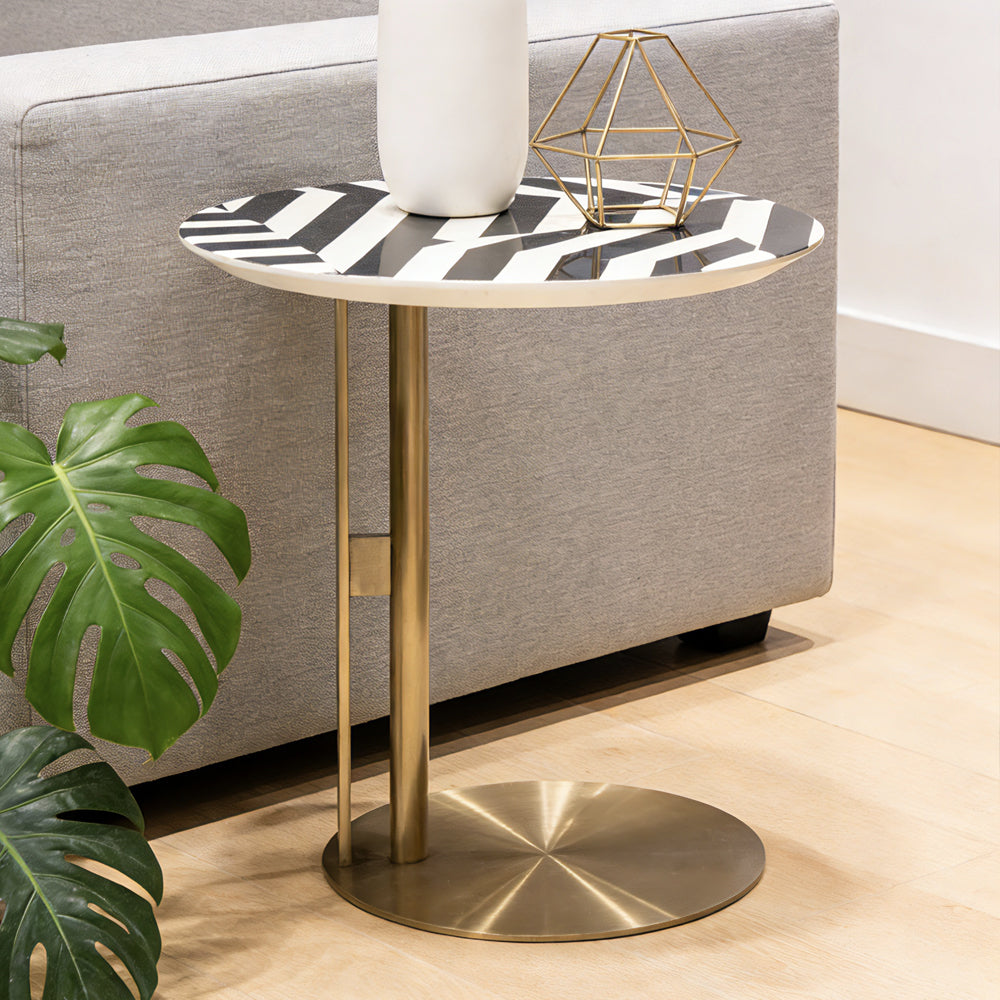 Tempered Glass Round Cabinet