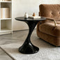 Modern Twist Pedestal Side Table